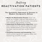 CA Webinar: Mastering ReActivation Patients