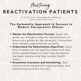 CA Webinar: Mastering ReActivation Patients